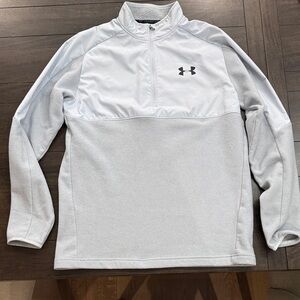 Under Armour Light Gray Half-Zip